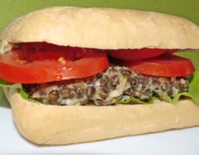 Lentilles burger