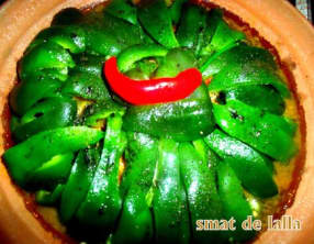 Tajine aux poivrons grillés