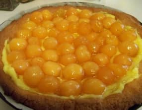 Tarte aux billes de melon