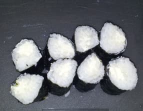 Riz vinaigré et maki cheese