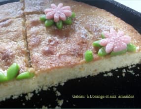 Gâteau à l'orange et aux amandes