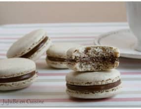 Macarons au nutella
