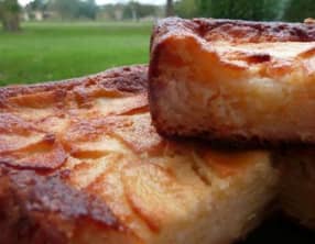 Gâteau Invisible Pommes et Poires