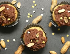 Cupcakes façon Snickers