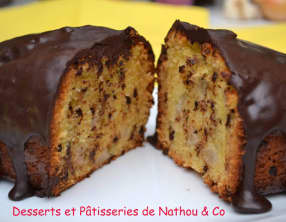 Quatre-quart façon Belle-Hélène