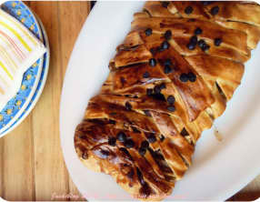 Ma tarte tressée fondante, craquante et épicée