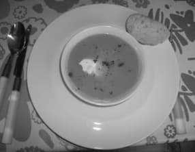 Potage St germain aux pois cassés.