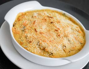 Gratin de moules aux épices