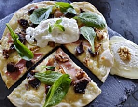 Pizza qui se prenait pour une salade