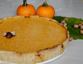 Tarte d’automne sucrée à la courge muscade