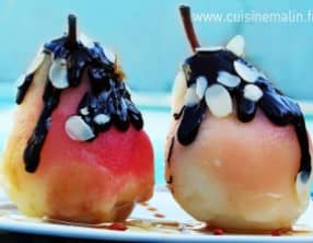 Poires au chocolat