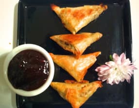 Samoussas aux crevettes