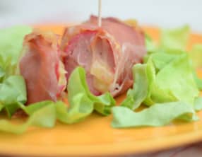 Mille-feuilles de cervelas et Comté