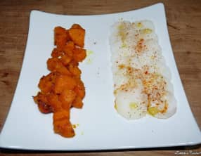 Chaud-froid patates douces et radis blancs