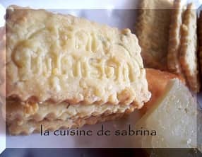 Petit sablé salé au fromage