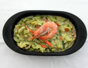 Papillote de poisson coco gingembre