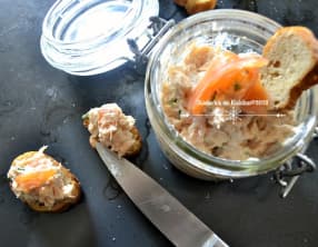 Rillettes aux deux saumons