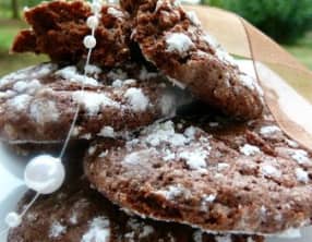 Biscuits Craquelés au Chocolat