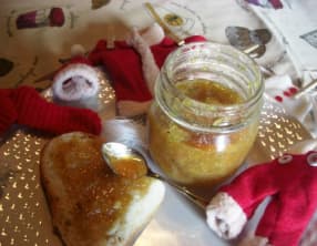 Confiture d'oranges de Sicile aux pistaches