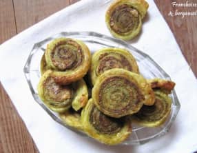 Escargots feuilletés au pesto