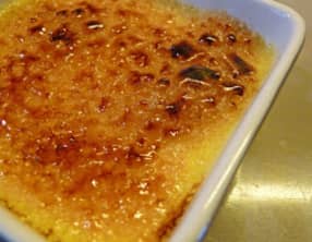 Crèmes brûlées à la vanille