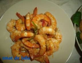 Crevettes aux épices