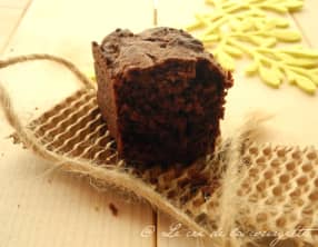 Cake de Noël au chocolat et au tofu soyeux