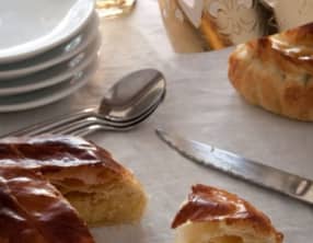 Pithiviers feuilleté ou galette des rois à la crème d'amande