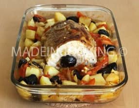 Rôti de porc aux pruneaux