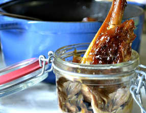 Épaule d'agneau confite au miel