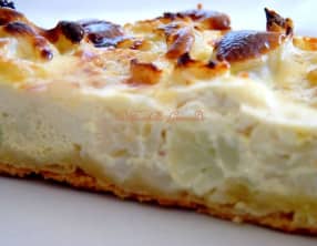 Tarte au chou fleur et Boursin® noix