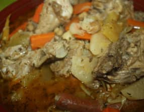 Tajine aux légumes et merguez agneau poulet