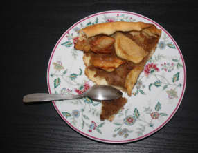 Tarte normande aux spéculoos