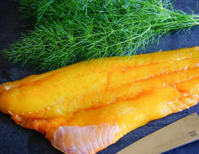 Filet de haddock poché au lait