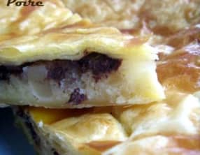 Galette des Rois à la Frangipane Poires et Chocolat