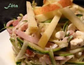 Timbale de Courgettes Crues