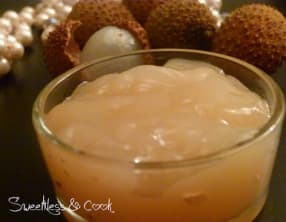 Marmelade de Litchi à la rose
