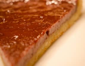 Tarte au chocolat au lait