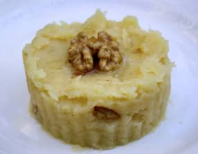 Ecrasé de pommes de terre aux noix