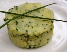 Ecrasé de pommes de terre aux fines herbes