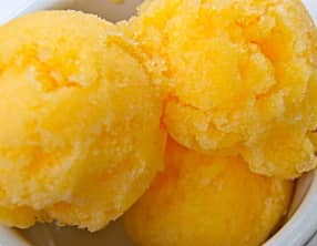Sorbet à l'orange