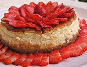 Cheesecake aux fraises