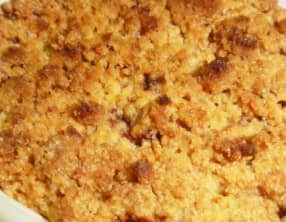 Crumble aux pommes