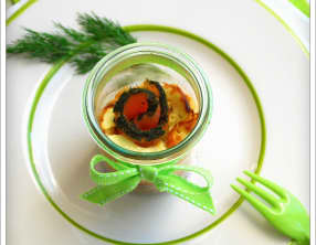 Cheesecake au philadelphia, saumon, aneth et TUC