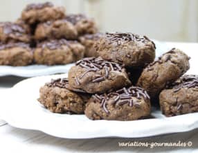 Cookies aux flocons d'avoine et au chocolat