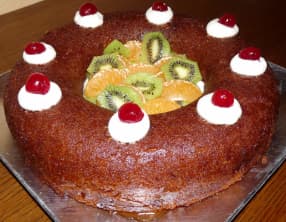 Baba au rhum aux fruits confits
