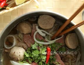 Pho spécial au boeuf sans tripes