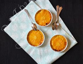 Mini-gratins gourmands à l'orange