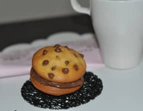 Whoopies aux éclats de chocolat.