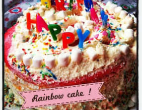 Rainbow cake